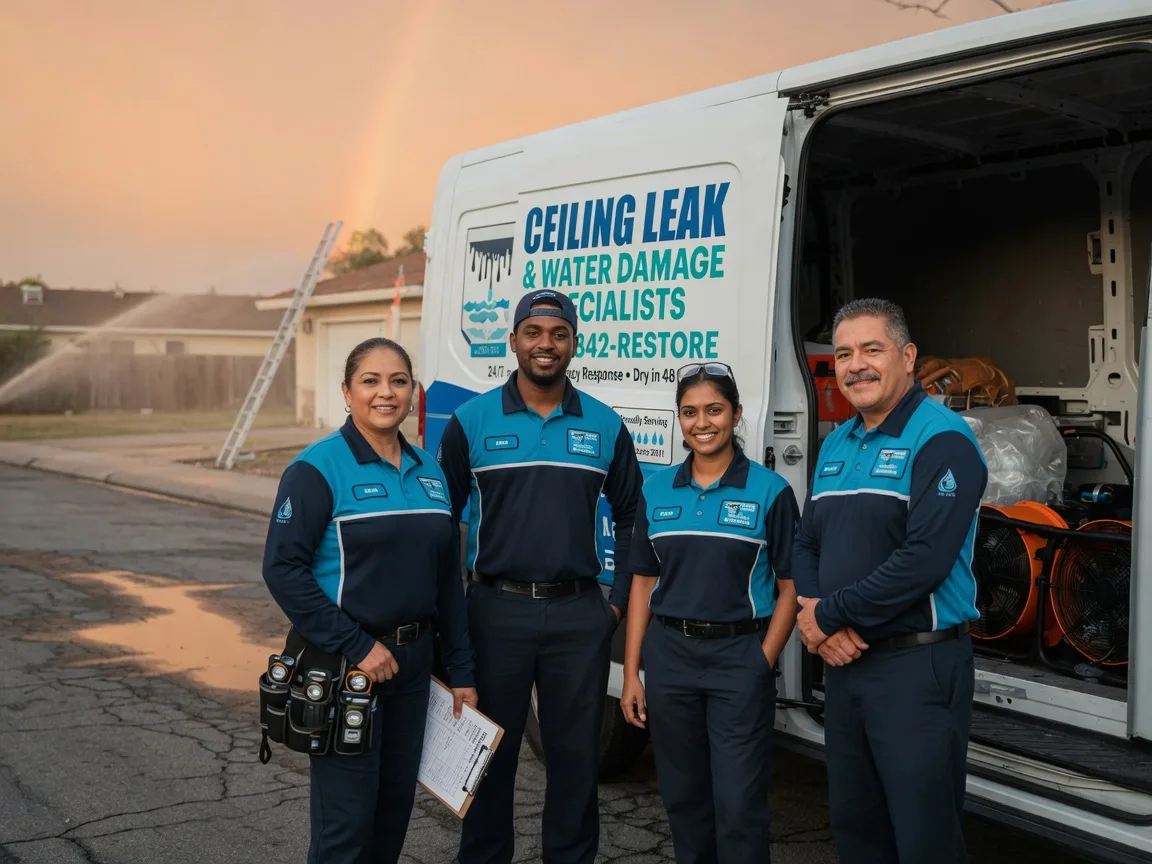 Ceiling Leak Cleanup company in Callery, PA