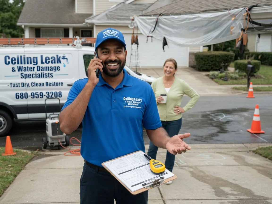 Ceiling Leak Cleanup Callery, PA FAQs