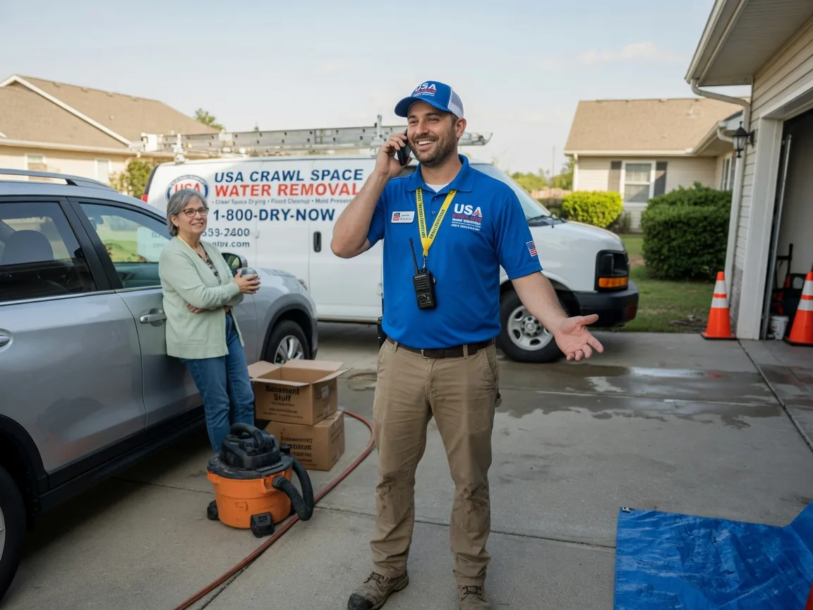 Crawl Space Water Removal Callery, PA FAQs